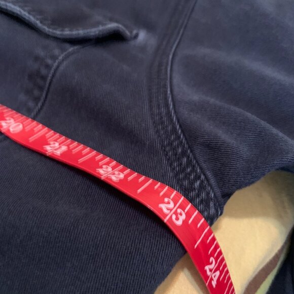 Carhartt Mens Lot of 2 Shirts Original Fit Button-Up Long Sleeve Size M Navy Red - Picture 2 of 16